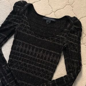 French Connection Black Mini Dress